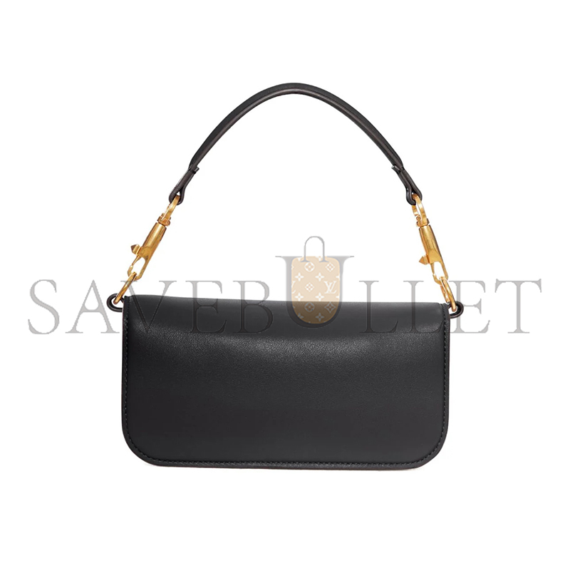 VALENTINO LOCÒ SMALL SHOULDER BAG IN BLACK WB0K53CXABBK (19*10.5*5cm) VALENTINO LOCÒ SMALL SHOULDER BAG IN BLACK WB0K53CXABBK (19*10.5*5cm)